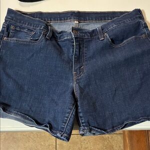 Levi's Blue Jean Shorts for Women